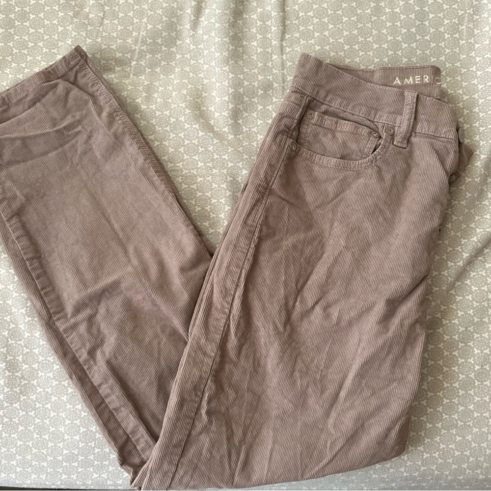American Eagle Pink Courduory Pants